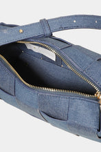 Load image into Gallery viewer, Woven Crossbody Bag with Adjustable Strap