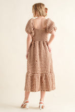 Load image into Gallery viewer, Square Neck Puff Sleeve Dress