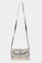 Load image into Gallery viewer, Woven Crossbody Bag with Adjustable Strap