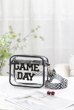 Load image into Gallery viewer, GAME DAY Stadium Approved Transparent Crossbody Bag