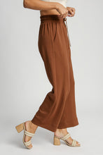 Load image into Gallery viewer, Drawstring Wide Leg Pants with Pockets
