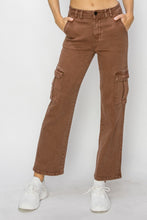Load image into Gallery viewer, Risen High Rise Cargo Jeans