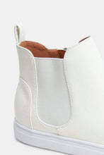 Load image into Gallery viewer, Faux Suede Elastic Side Panel Sneakers