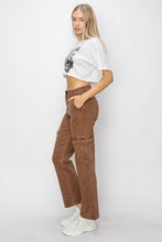 Load image into Gallery viewer, Risen High Rise Cargo Jeans
