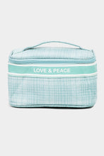 Load image into Gallery viewer, Love & Peace Striped Handle Bag
