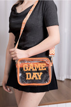 Load image into Gallery viewer, GAME DAY Stadium Approved Transparent Crossbody Bag