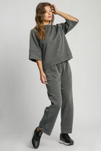 Load image into Gallery viewer, Drawstring Wide Leg Pants with Pockets