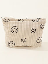 Load image into Gallery viewer, Corduroy Smile Clutch Bag