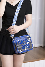 Load image into Gallery viewer, GAME DAY Stadium Approved Transparent Crossbody Bag