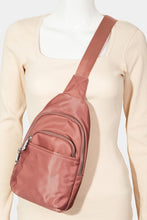 Load image into Gallery viewer, Solid Color Nylon Sling Bag