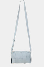 Load image into Gallery viewer, Woven Crossbody Bag with Adjustable Strap