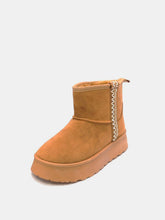 Load image into Gallery viewer, Round Toe Platform Boots