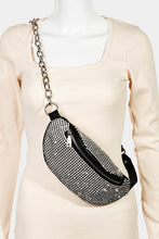Load image into Gallery viewer, Pave Rhinestone Crossbody Bag
