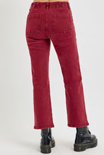 Load image into Gallery viewer, RISEN High Rise Straight Jeans with Patch Pockets