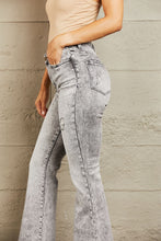 Load image into Gallery viewer, BAYEAS High Waisted Acid Wash Flare Jeans
