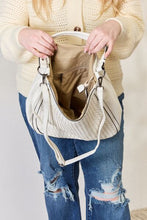 Load image into Gallery viewer, Weaved Vegan Leather Handbag