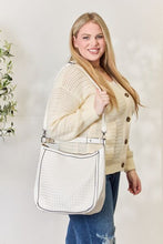 Load image into Gallery viewer, Weaved Vegan Leather Handbag