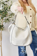 Load image into Gallery viewer, Weaved Vegan Leather Handbag