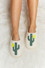 Load image into Gallery viewer, Cactus Plush Slide Slippers