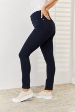Load image into Gallery viewer, Judy Blue Garment Dyed Tummy Control Skinny Jeans