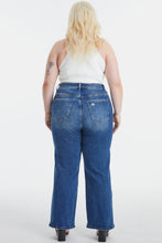 Load image into Gallery viewer, BAYEAS High Waist Two-Tones Patched Wide Leg Jeans
