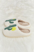 Load image into Gallery viewer, Cactus Plush Slide Slippers