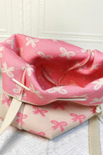 Load image into Gallery viewer, Ribbon Bowknot Pattern Crossbody Bucket
