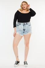 Load image into Gallery viewer, Kancan Distressed High Waist Denim Shorts
