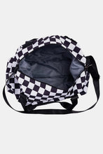 Load image into Gallery viewer, Checkered Multi-Pocket Travel Bag
