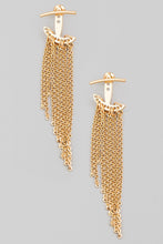 Load image into Gallery viewer, Mini Chain Dangle Fringe Earrings
