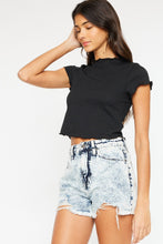 Load image into Gallery viewer, Kancan Distressed High Waist Denim Shorts
