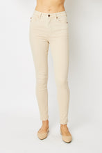 Load image into Gallery viewer, Judy Blue Garment Dyed Tummy Control Skinny Jeans
