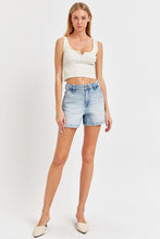 Load image into Gallery viewer, Risen High Rise Denim Shorts
