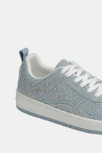 Load image into Gallery viewer, Rhinestone Platform Flat Sneakers
