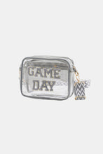 Load image into Gallery viewer, GAME DAY Stadium Approved Transparent Crossbody Bag
