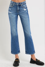 Load image into Gallery viewer, RISEN Tummy Control High Rise Crop Bootcut Jeans
