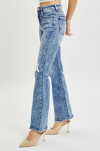 Load image into Gallery viewer, RISEN High Rise Distressed Flare Jeans
