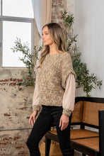 Load image into Gallery viewer, Fuzzy Long Sleeve Knit Top
