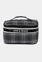 Load image into Gallery viewer, Love &amp; Peace Striped Handle Bag
