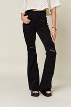 Load image into Gallery viewer, Judy Blue High Waist Distressed Flare Jeans
