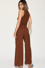 Load image into Gallery viewer, Ribbed Tank and Wide Leg Pants Set
