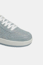 Load image into Gallery viewer, Rhinestone Platform Flat Sneakers
