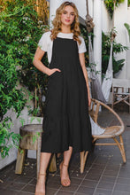 Load image into Gallery viewer, Sleeveless Tiered Midi Dress
