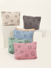 Load image into Gallery viewer, Corduroy Smile Clutch Bag
