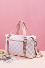 Load image into Gallery viewer, Checkered Multi-Pocket Travel Bag
