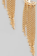 Load image into Gallery viewer, Mini Chain Dangle Fringe Earrings
