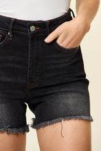 Load image into Gallery viewer, Judy Blue Tummy Control Fray Hem Shorts
