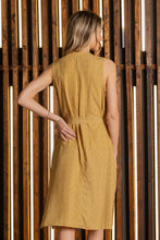 Load image into Gallery viewer, Printed Sleeveless Dress with Side Pockets
