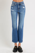 Load image into Gallery viewer, RISEN Tummy Control High Rise Crop Bootcut Jeans
