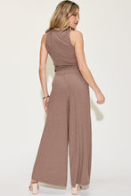 Load image into Gallery viewer, Ribbed Tank and Wide Leg Pants Set
